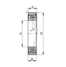 HCS71901-C-T-P4S Spindle bearings