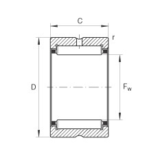 NKS20 Needle roller bearings