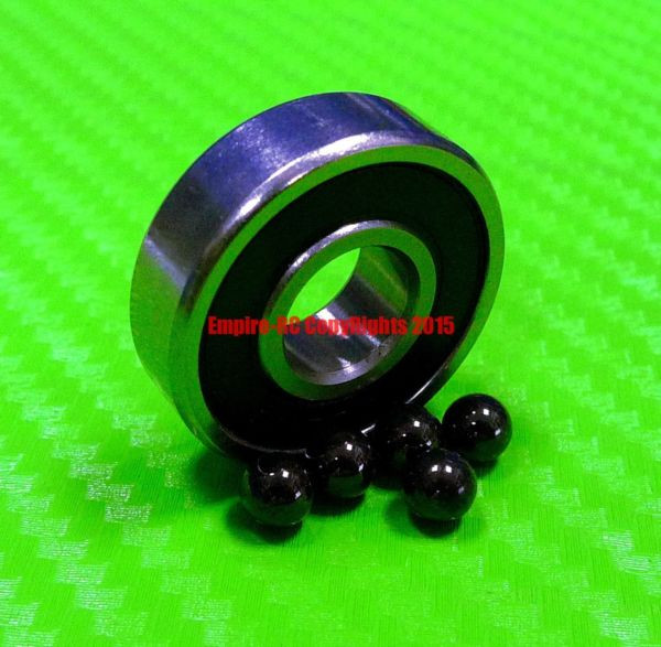 [QTY 10] (9x17x5 mm) 689-2RS HYBRID CERAMIC Si3N4 Ball Bearing Bearings 689RS