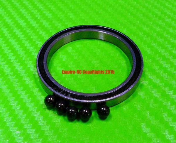 [QTY 4] (40x50x6 mm) 6708-2RS HYBRID CERAMIC Si3N4 Ball Bearing Bearings 6708RS