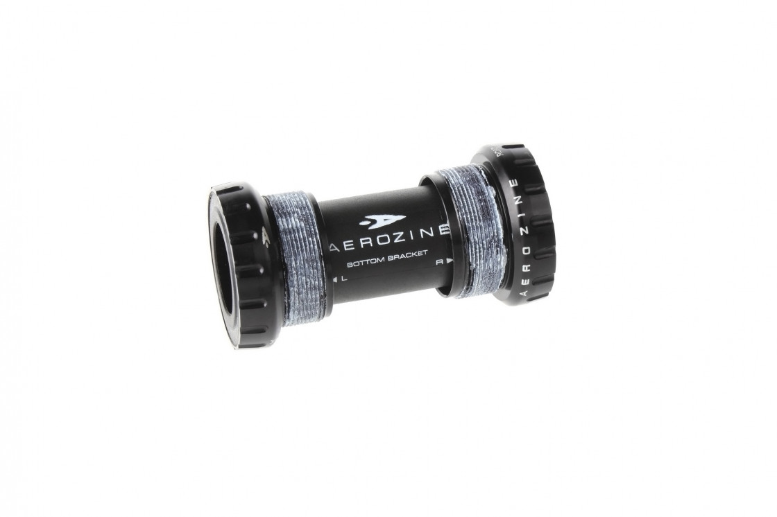 Aerozine BB-08-RD Road Cyclocross Bike Bottom Bracket BB Ceramic Bearing Black