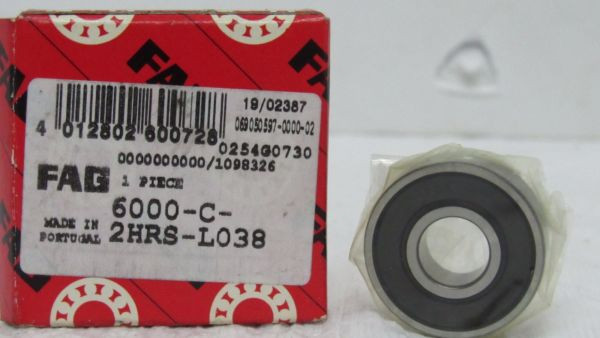 FAG 6000-C-2HRS-L038 SINGLE ROW BEARING