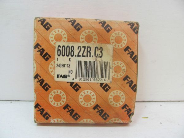 FAG 6008.2ZR.C3 DEEP GROOVE BEARING