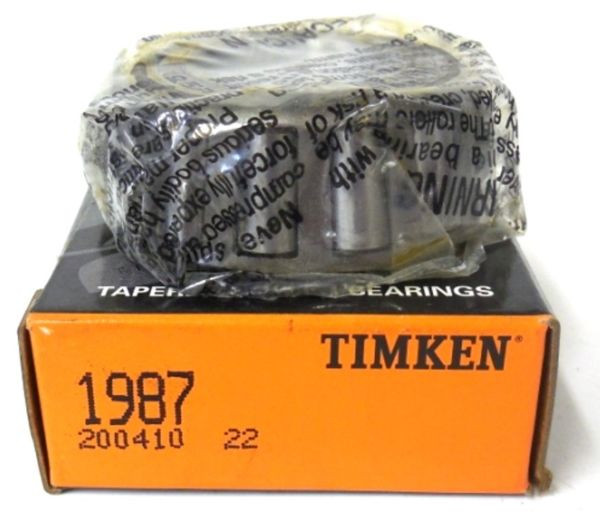 TIMKEN TAPERED ROLLER BEARING 1987 29.975 mm ID 60.325 mm OD  IN BOX