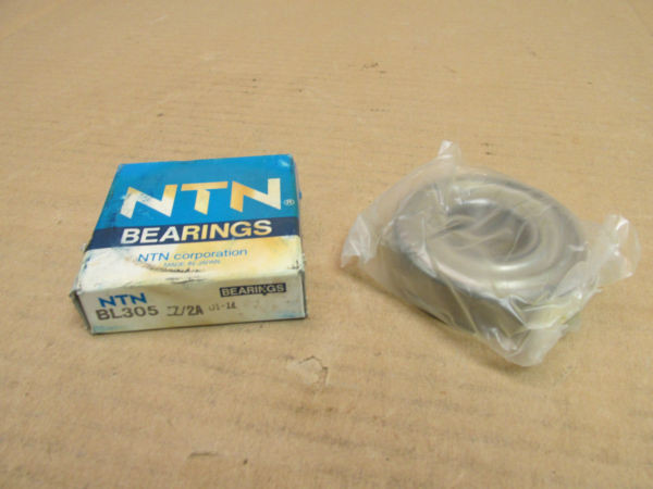 NIB NTN BL305ZZ BEARING METAL SEALED BL305 ZZ BL305ZZ2A 25x62x17 mm