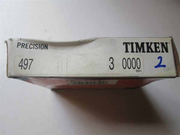 New Timken Tapered Roller Bearing 497 Precision 3