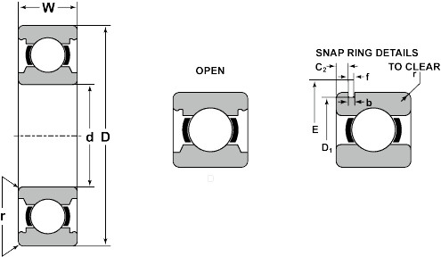 405 NTN SPHERICAL ROLLER BEARINGS