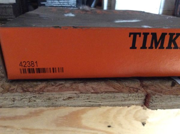 Timken-Bearing42381-20024 Free shipping lower 48 30 day warranty!