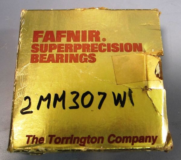 Torrington Fafnir Super Precision Bearings Model 2MM307WI Set of 2 NIB