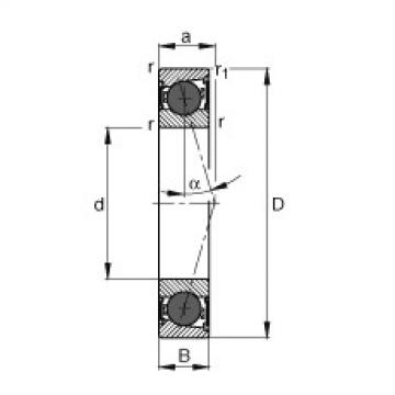 HCB7004-C-2RSD-T-P4S Spindle bearings