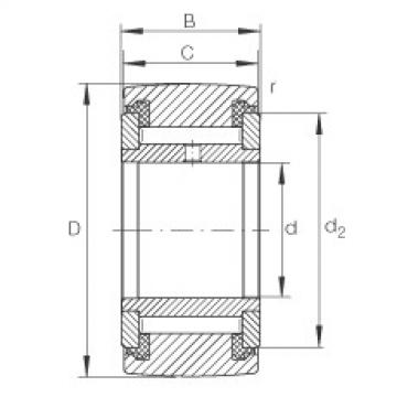 NATV20-PP Yoke type track rollers