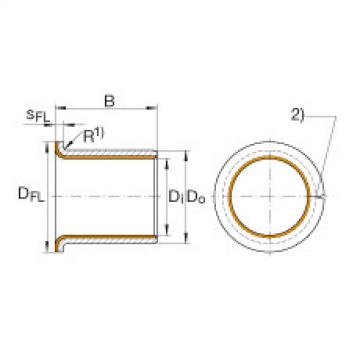 EGF20115-E40 Flanged bushes