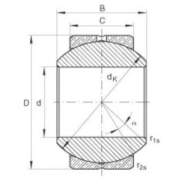 GE20-PB Radial spherical plain bearings