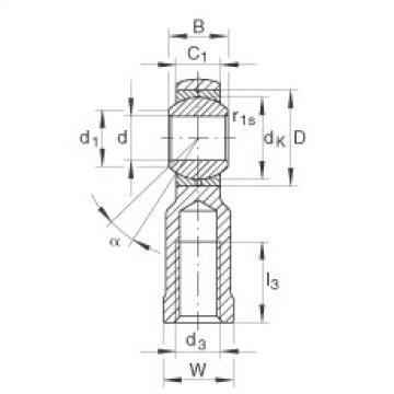 GIKR18-PB Rod ends