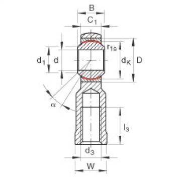 GIKR18-PW Rod ends