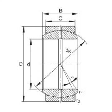 GE20-DO Radial spherical plain bearings