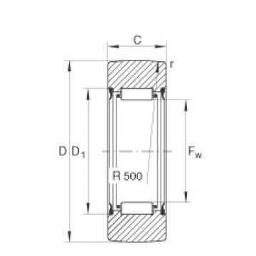 RNA2202-2RSR Yoke type track rollers