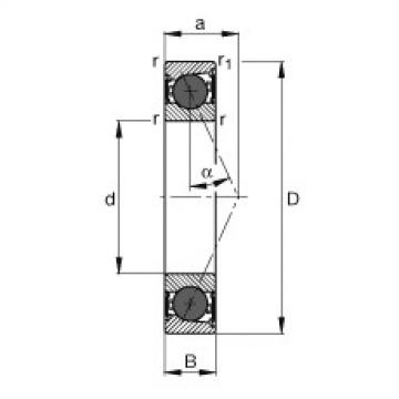 HCB7004-E-2RSD-T-P4S Spindle bearings