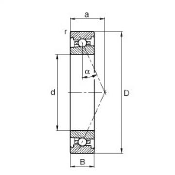 HS71904-E-T-P4S Spindle bearings