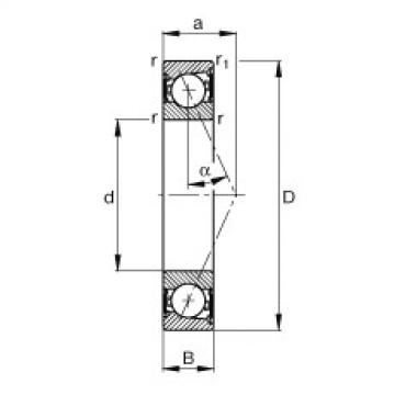 B7004-E-2RSD-T-P4S Spindle bearings