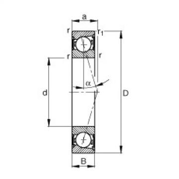 B7004-C-2RSD-T-P4S Spindle bearings