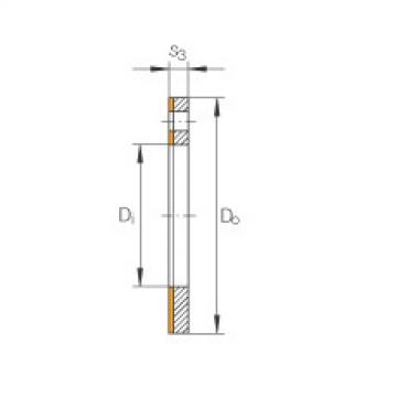 EGW20-E40 Thrust washers