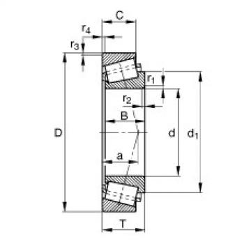 32004-X-XL Tapered roller bearings