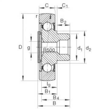 ZL203-DRS Stud type track rollers