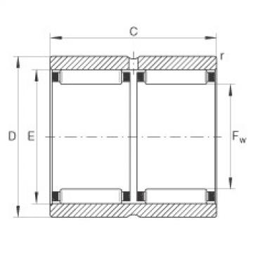 RNAO20X28X26-ZW-ASR1 Needle roller bearings