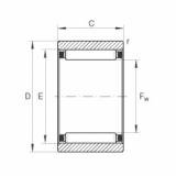 RNAO20X32X12 Needle roller bearings