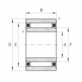 NAO20X35X17 Needle roller bearings