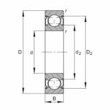 6004-C-2Z Deep groove ball bearings