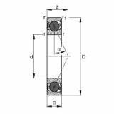 HCB7004-E-2RSD-T-P4S Spindle bearings