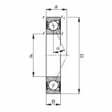 B71904-E-2RSD-T-P4S Spindle bearings