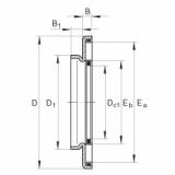 AXW20 Axial needle roller bearings