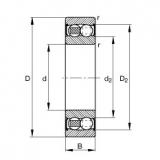 2204-2RS-TVH Self-aligning ball bearings