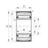 PNA20/42 Aligning needle roller bearings