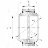 GE20-FO-2RS Radial spherical plain bearings