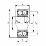 3004-B-2Z-TVH Angular contact ball bearings